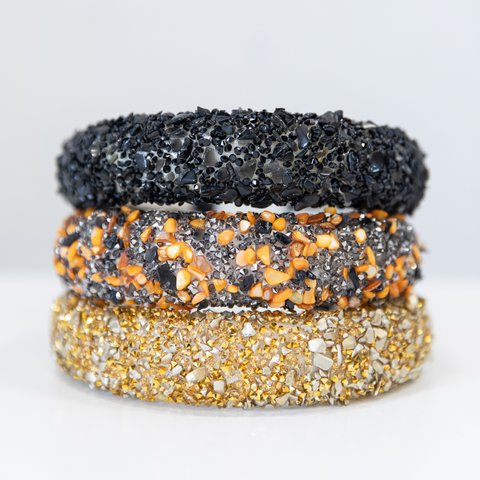 All That Glitters Headband - Black Hues